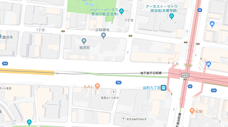 谷町9丁目店地図