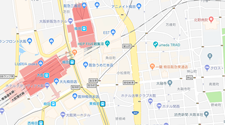 梅田店地図
